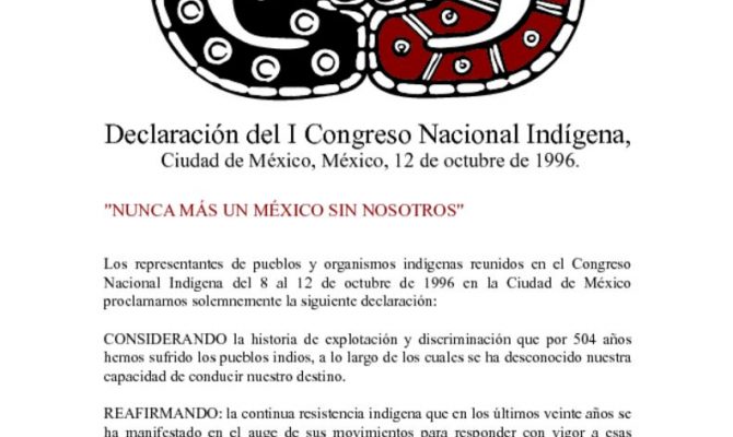 thumbnail of 1. Declaracion del I Congreso Nacional Indigena
