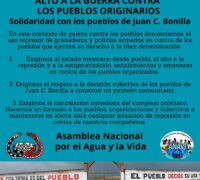 Bloqueo de carretera en contra del complejo policiaco en San Lucas Nextetelco, Puebla en terreno destinado para la construcción de un panteón comunitario. CONTRA LA GUERRA Y POR LA VIDA