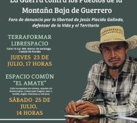 Foro: La Guerra contra los Pueblos de la Montaña Baja de Guerrero 