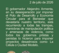 En defensa de la dignidad, territorio  y derechos de San José Chiapa