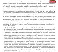 Comunidades indígenas toman autopistas y geotermoeléctrica exigiendo cuidado al medio ambiente, seguridad y justicia #CSIM 
