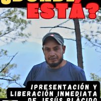 ACTUALIZACIÓN SOBRE LA DETENCIÓN DE JESÚS PLÁCIDO GALINDO, PROMOTOR DEL CIPOG-EZ